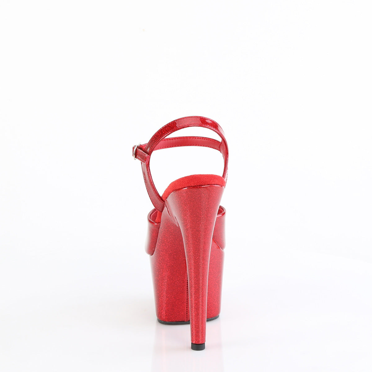 7" Heel, 2 3/4" PF Ankle Strap Sandal (Pleaser ADO709GP/AQG/M)