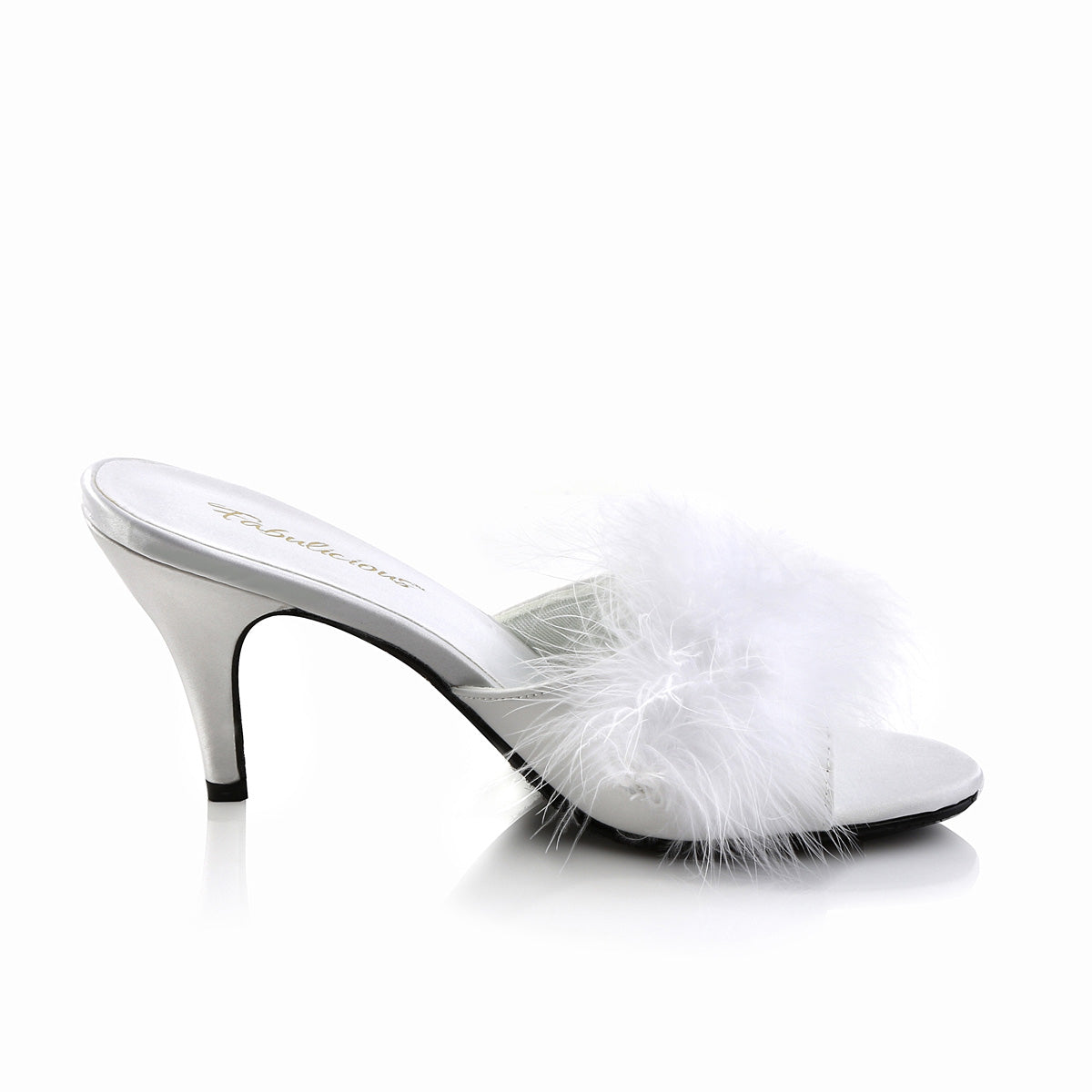 3" Classic Marabou Slipper (Fabulicious AMO03/BPPU)