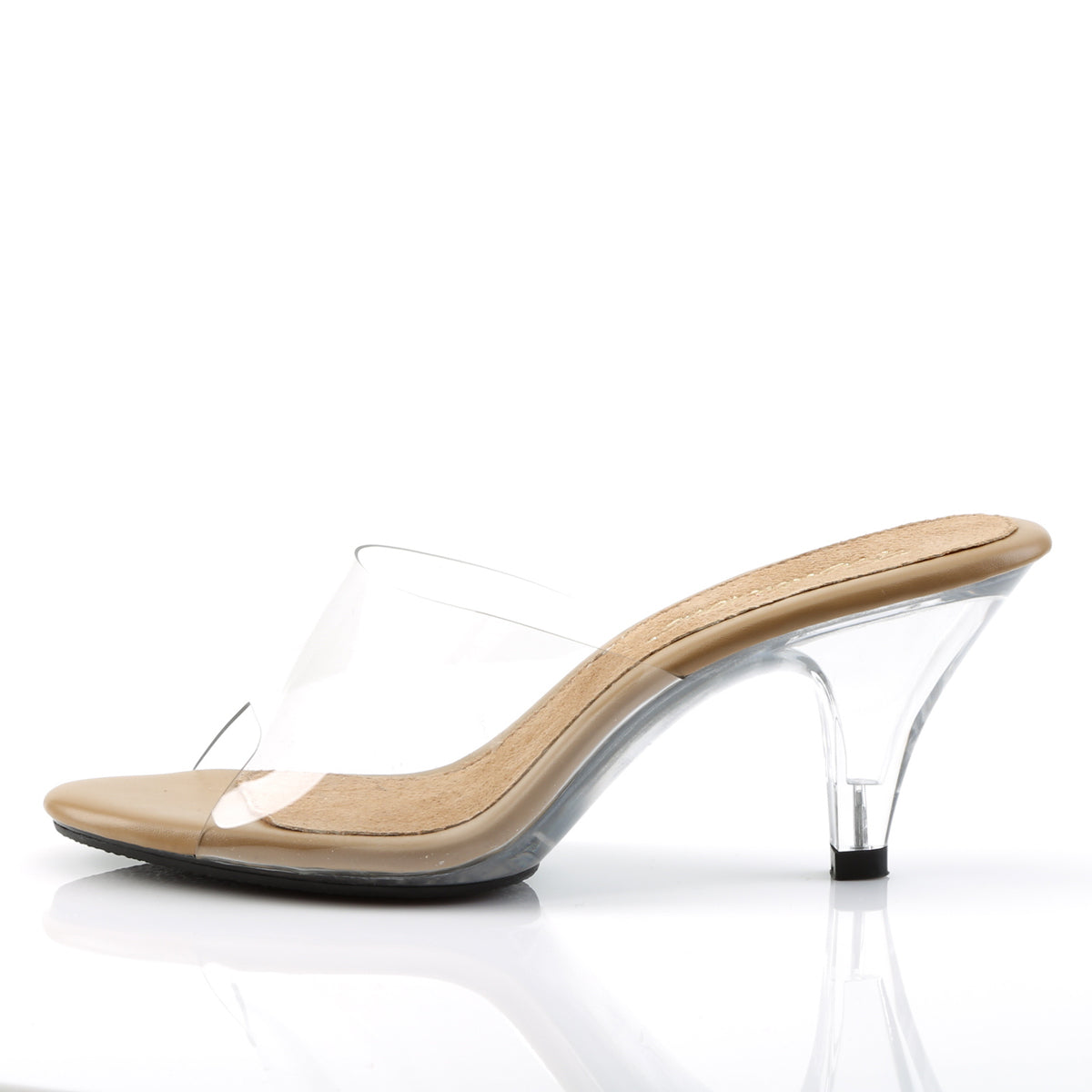 *3" Heel, 1/8" PF Slide (Fabulicious BEL301/C-ROGLD/C)