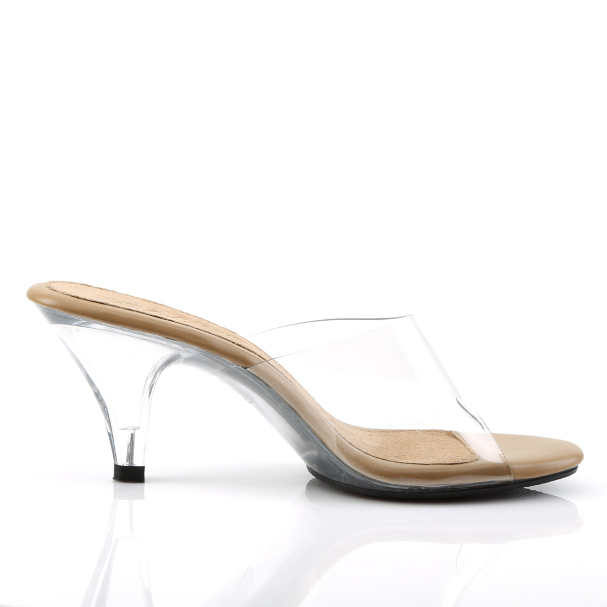*3" Heel, 1/8" PF Slide (Fabulicious BEL301/C-ROGLD/C)