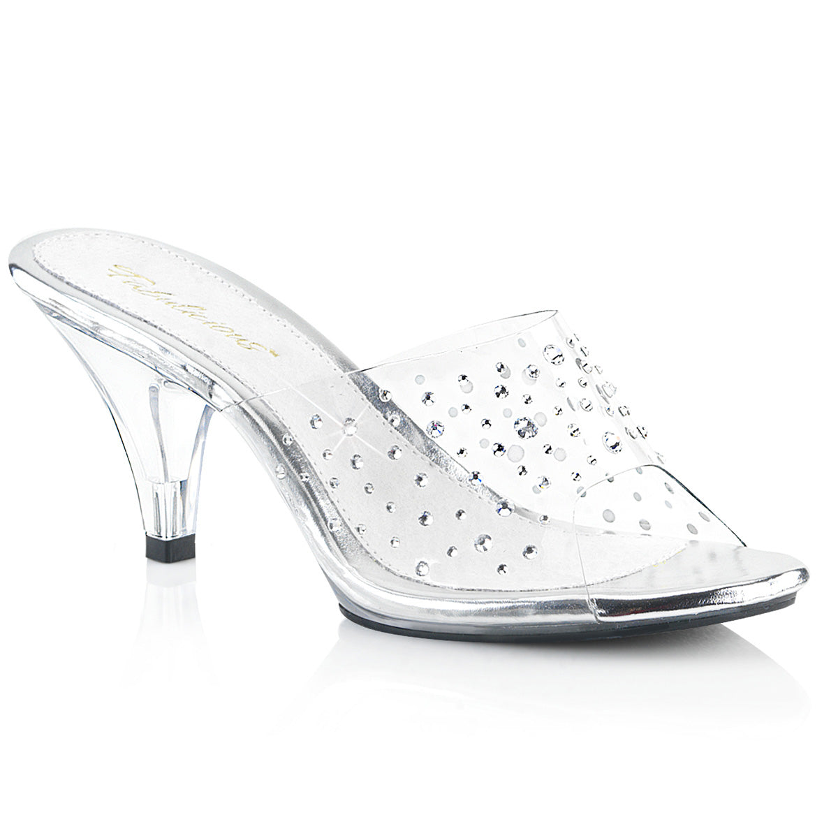 **3" Heel Slide w/ RS Vamp (Fabulicious BEL301RS/C/M)