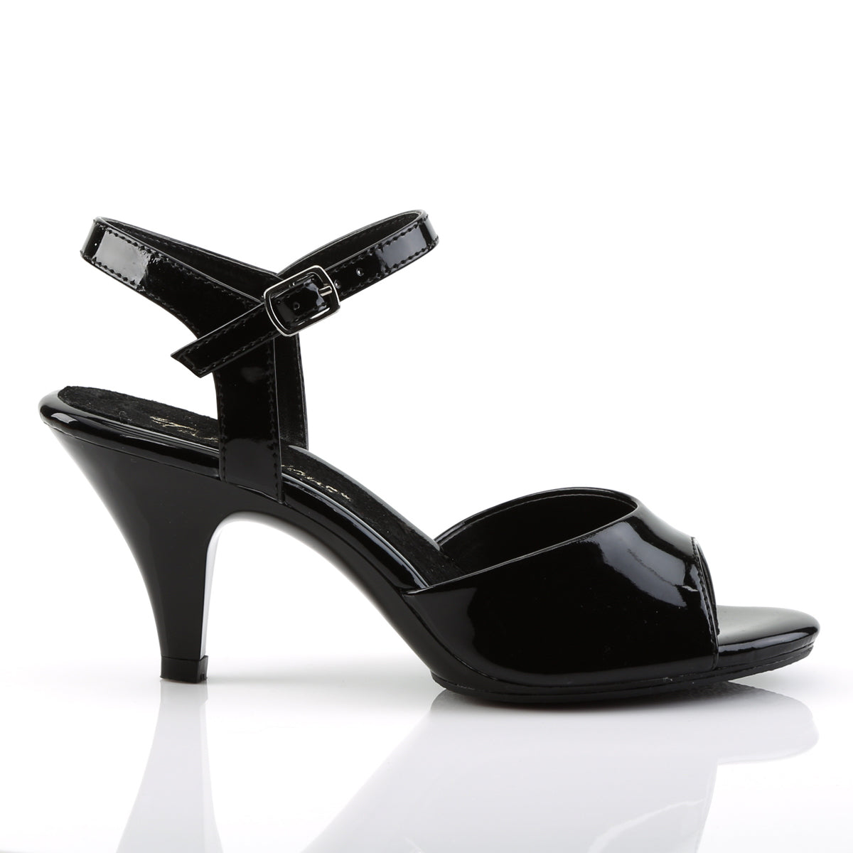 3" Heel, 1/8" PF Ankle Strap Sandal (Fabulicious BEL309/B/M)