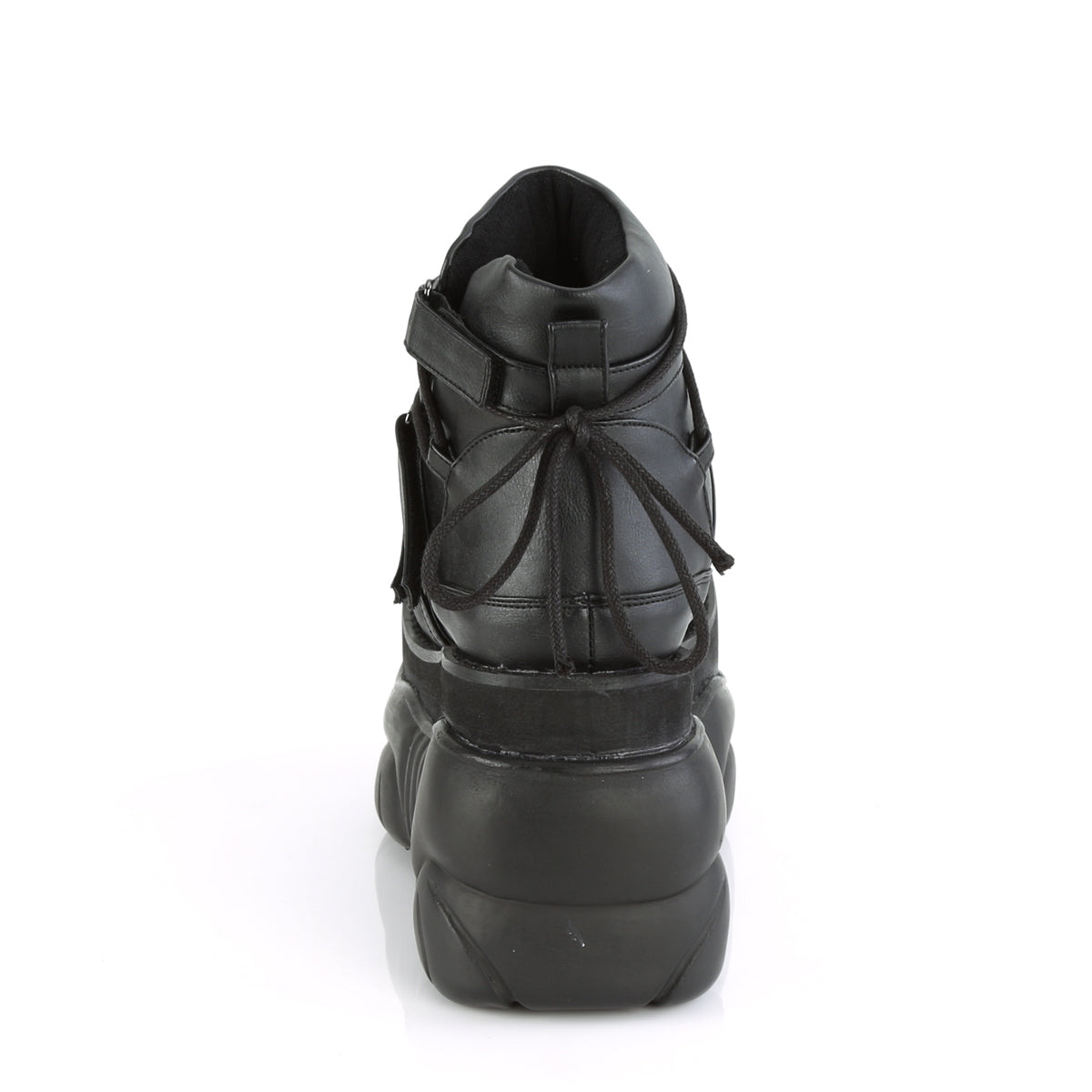 4" PF Ankle Bootie w/ Hook N' Loop Straps (Demonia BOX13/BVL)