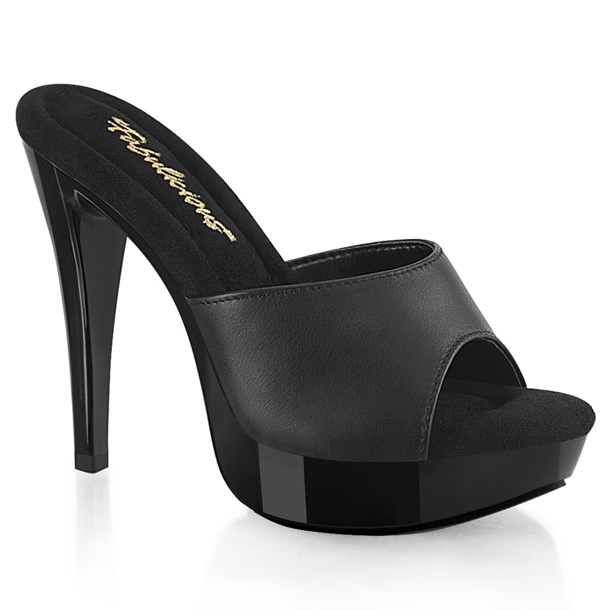 5" Heel, 1" PF Slide Leather (Fabulicious CTAIL501L/BLE/M)