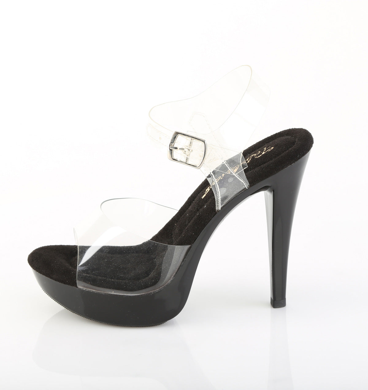5" Heel, 1" PF Ankle Strap Sandal (Fabulicious CTAIL508/C-BP/BPT)