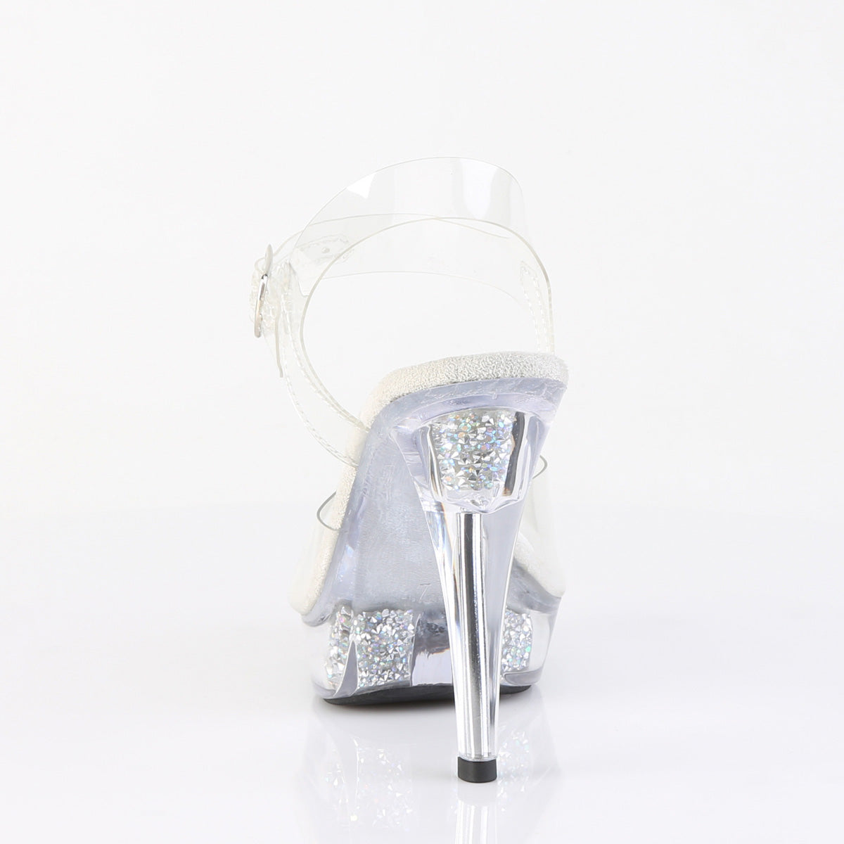 5" Heel, 1" PF Ankle Strap Sandal w/RS Inserts (Fabulicious CTAIL508RSI/C/C-SRS)