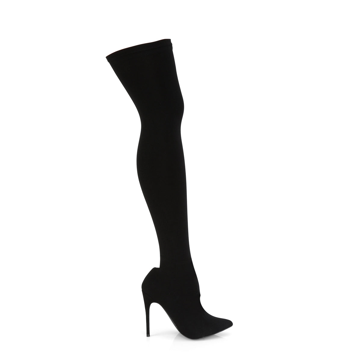 5" Stretch Pull-On Thigh High Boot (Pleaser COURTLY3005/BNY)