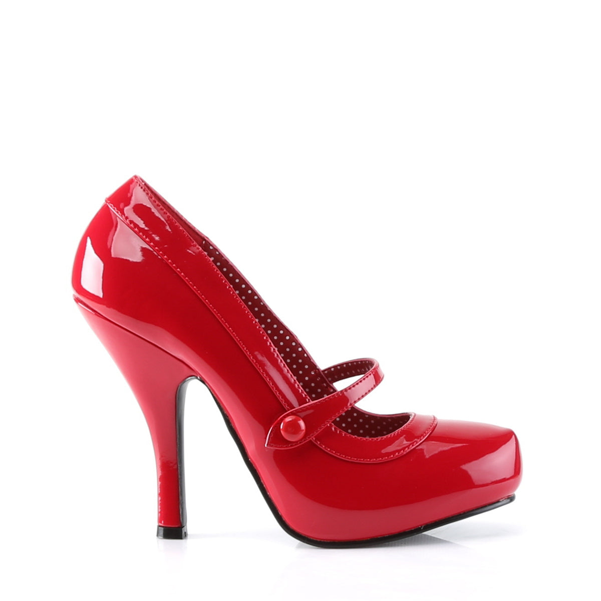 4 1/2" Heel, 3/4" Hidden PF Mary Jane Pump (Pin Up Couture CUTIE02/BPT)