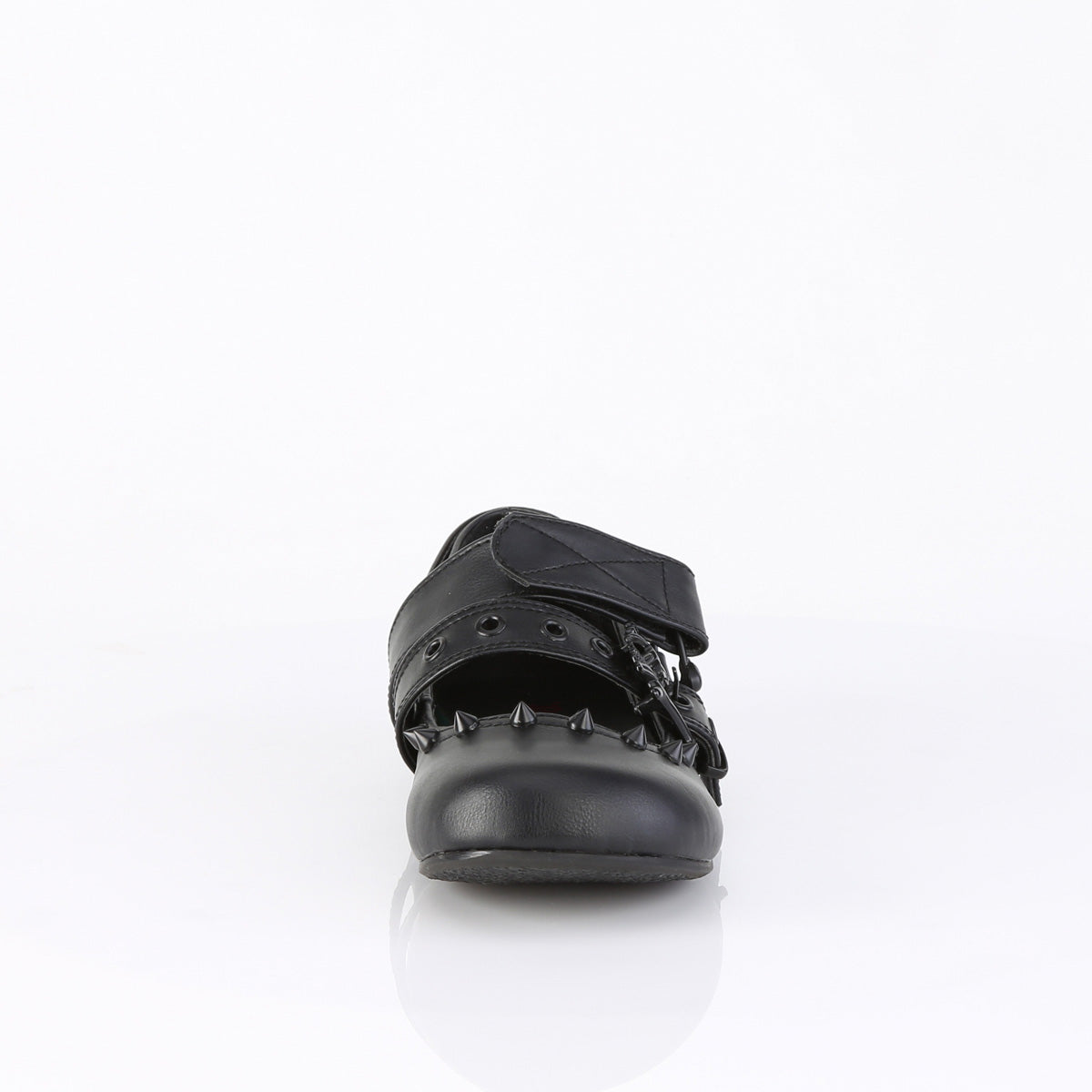 Ballet Flat Double Strap Mary Jane (Demonia DAI08/BVL)