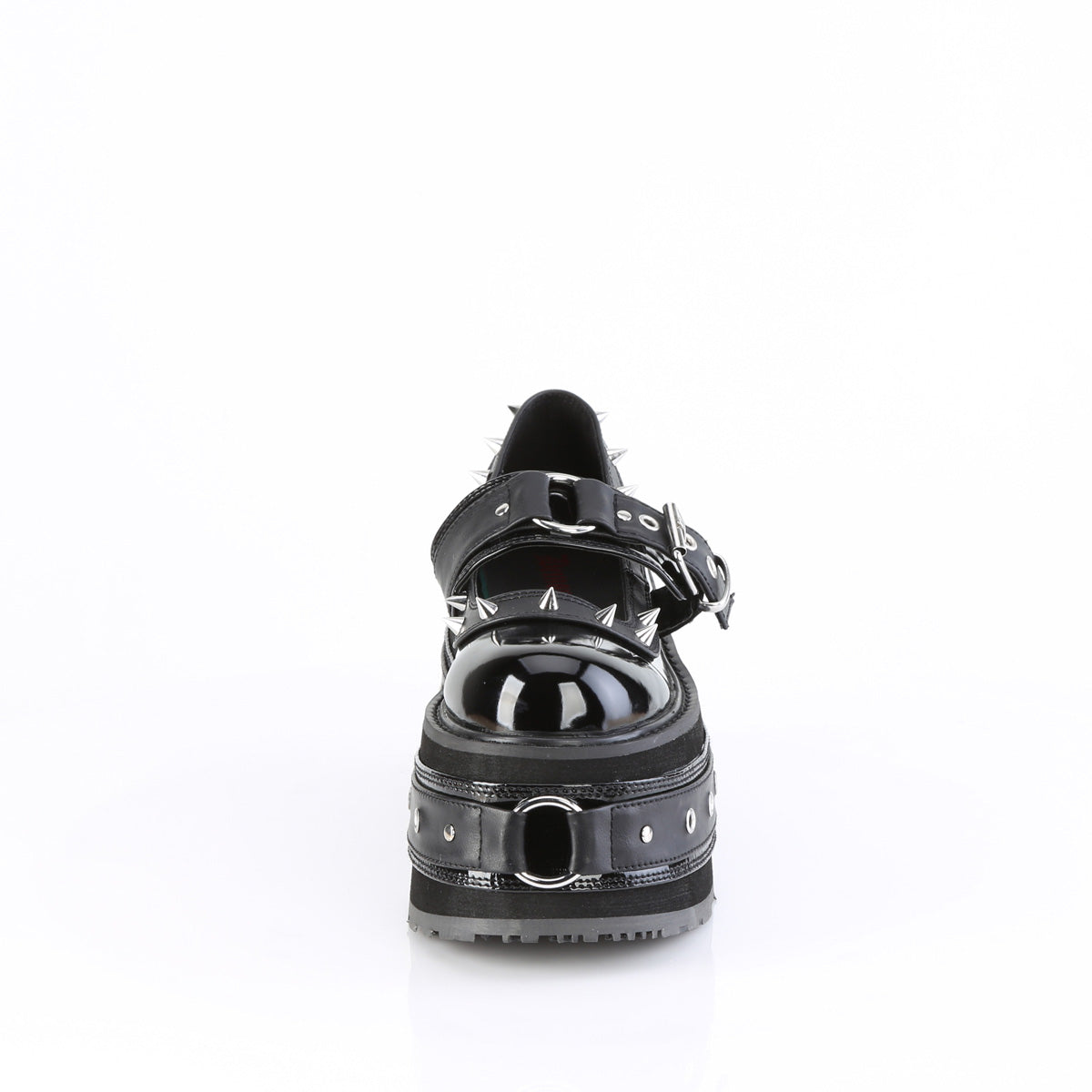 3 1/2" PF Lace-Up Maryjane (Demonia DAM20/BPT-VL)