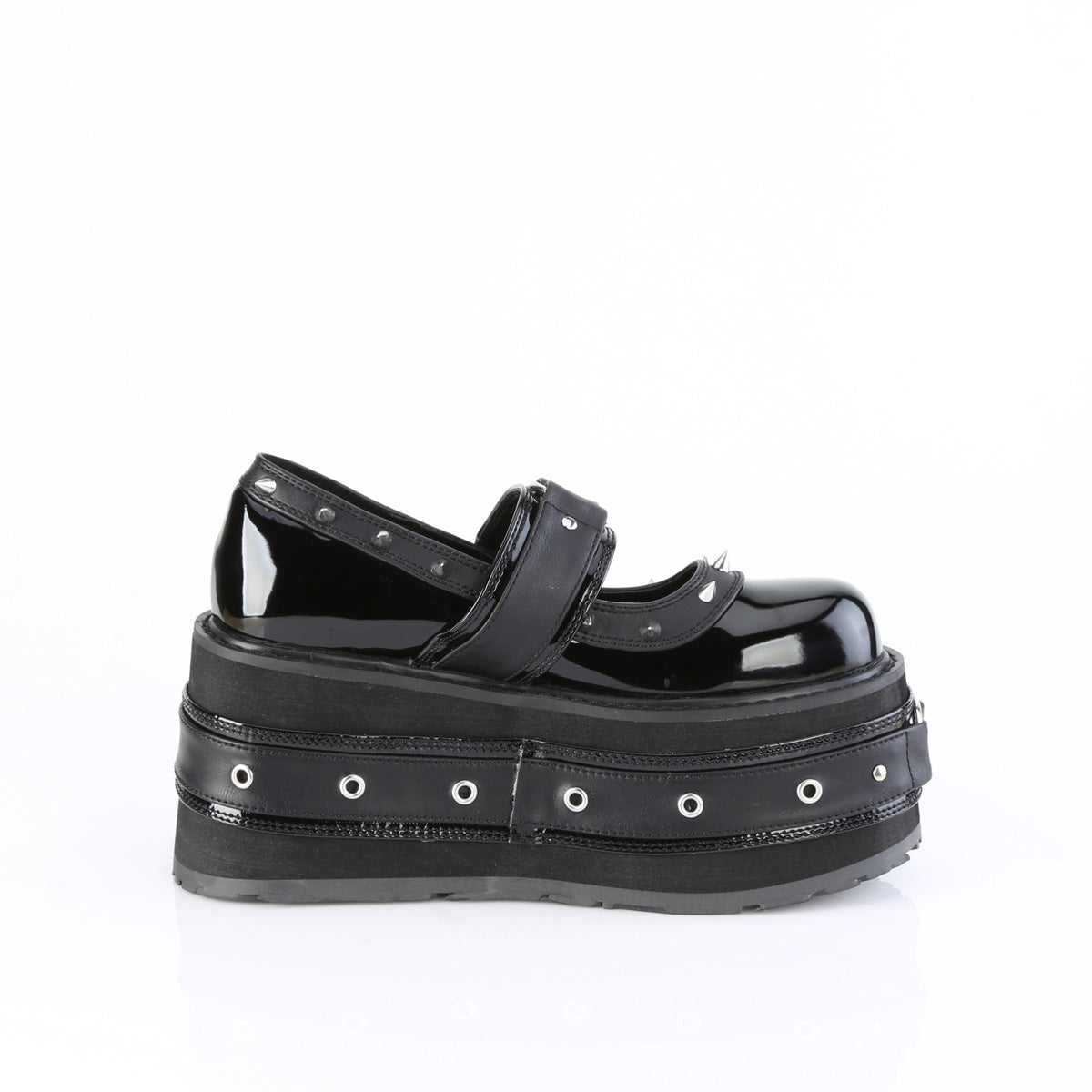 3 1/2" PF Lace-Up Maryjane (Demonia DAM20/BPT-VL)