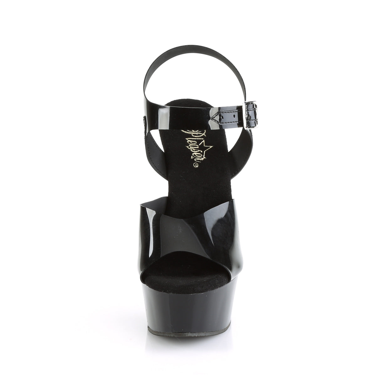 6" Heel, 1 3/4" PF Ankle Strap Sandal (Pleaser DEL608N/BTPU/M)