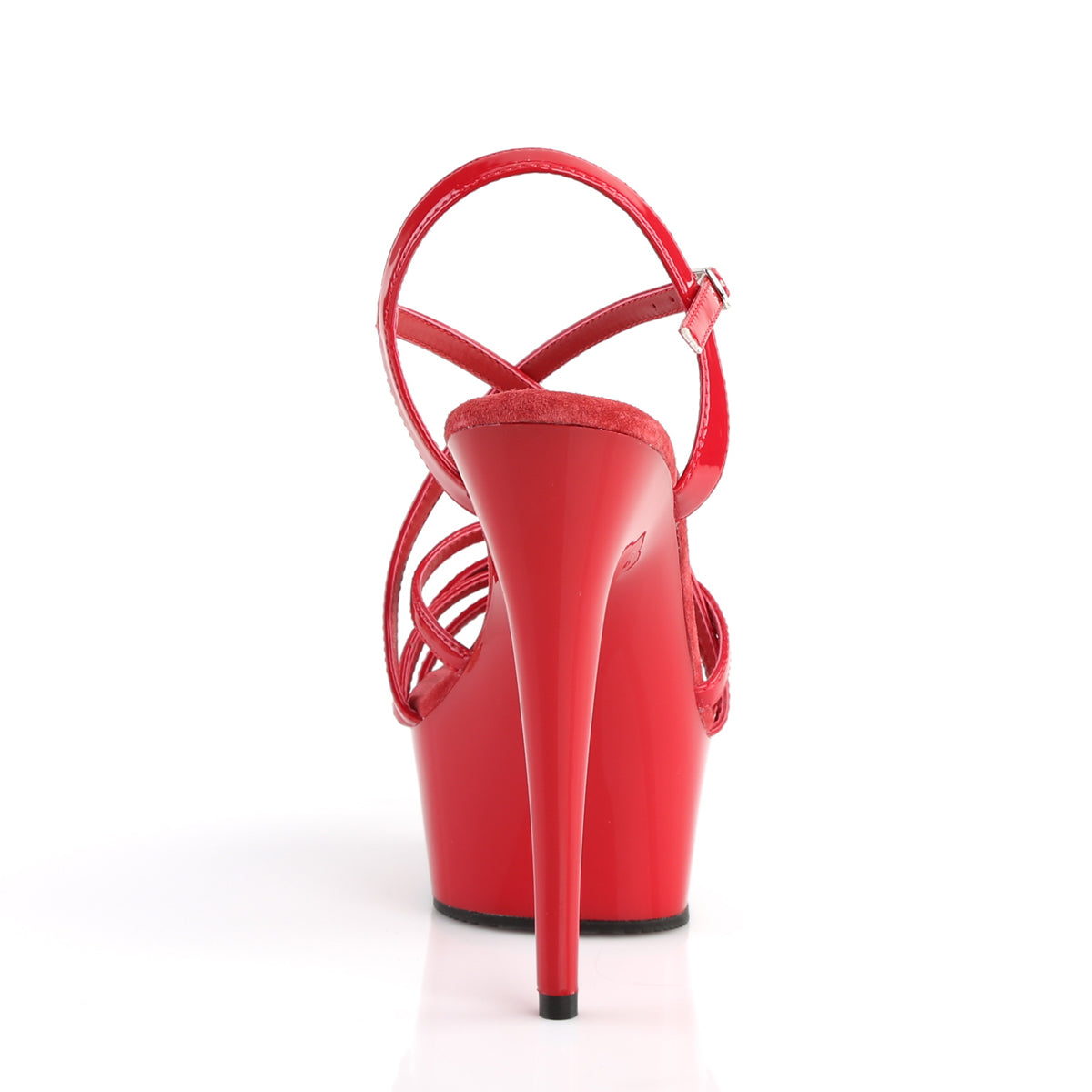 6" Heel, 1 3/4" PF Criss-Cross Strap Sandal (Pleaser DEL613/B/M)