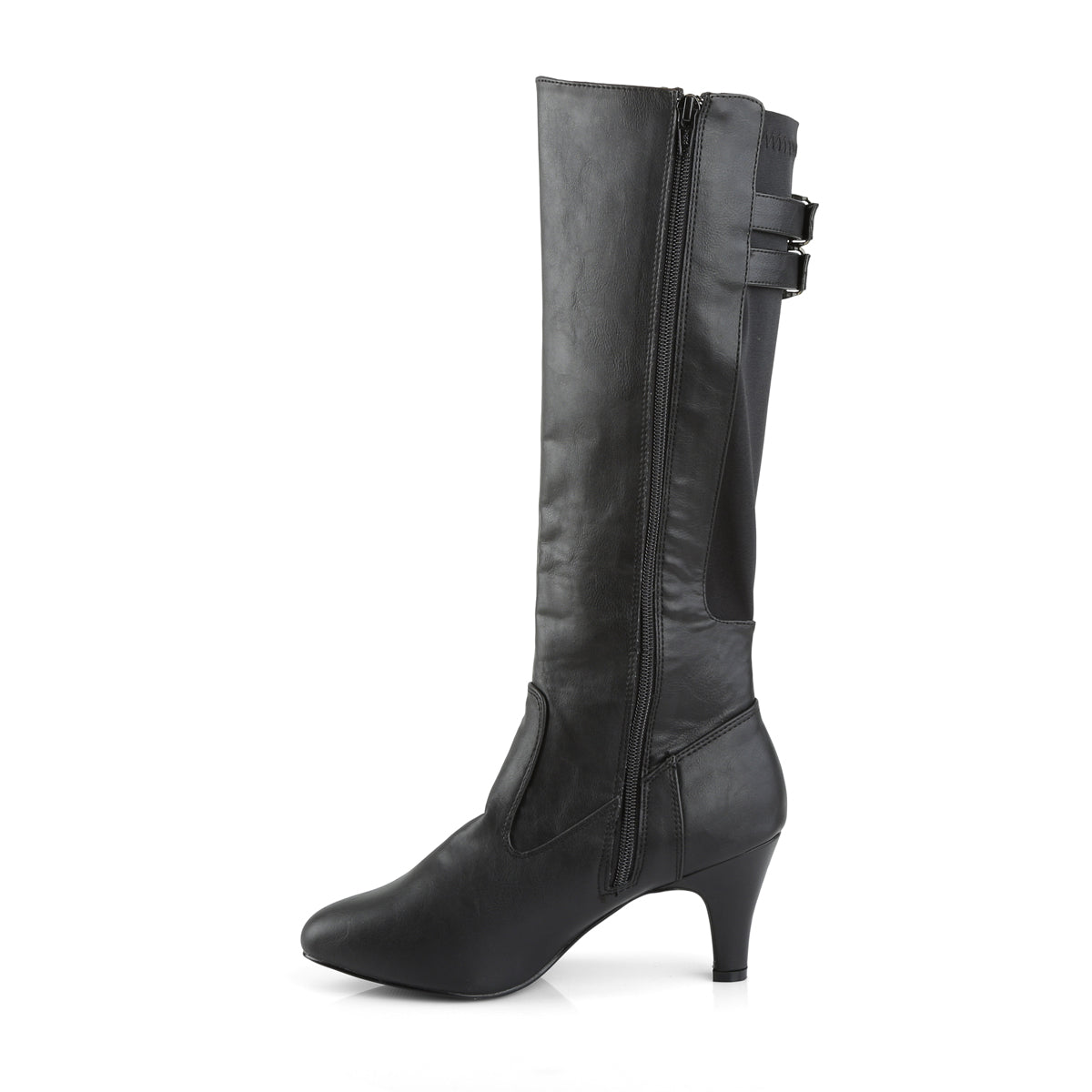 3" Heel Knee Boot (Pleaser Pink Label DIV2018/BPU)