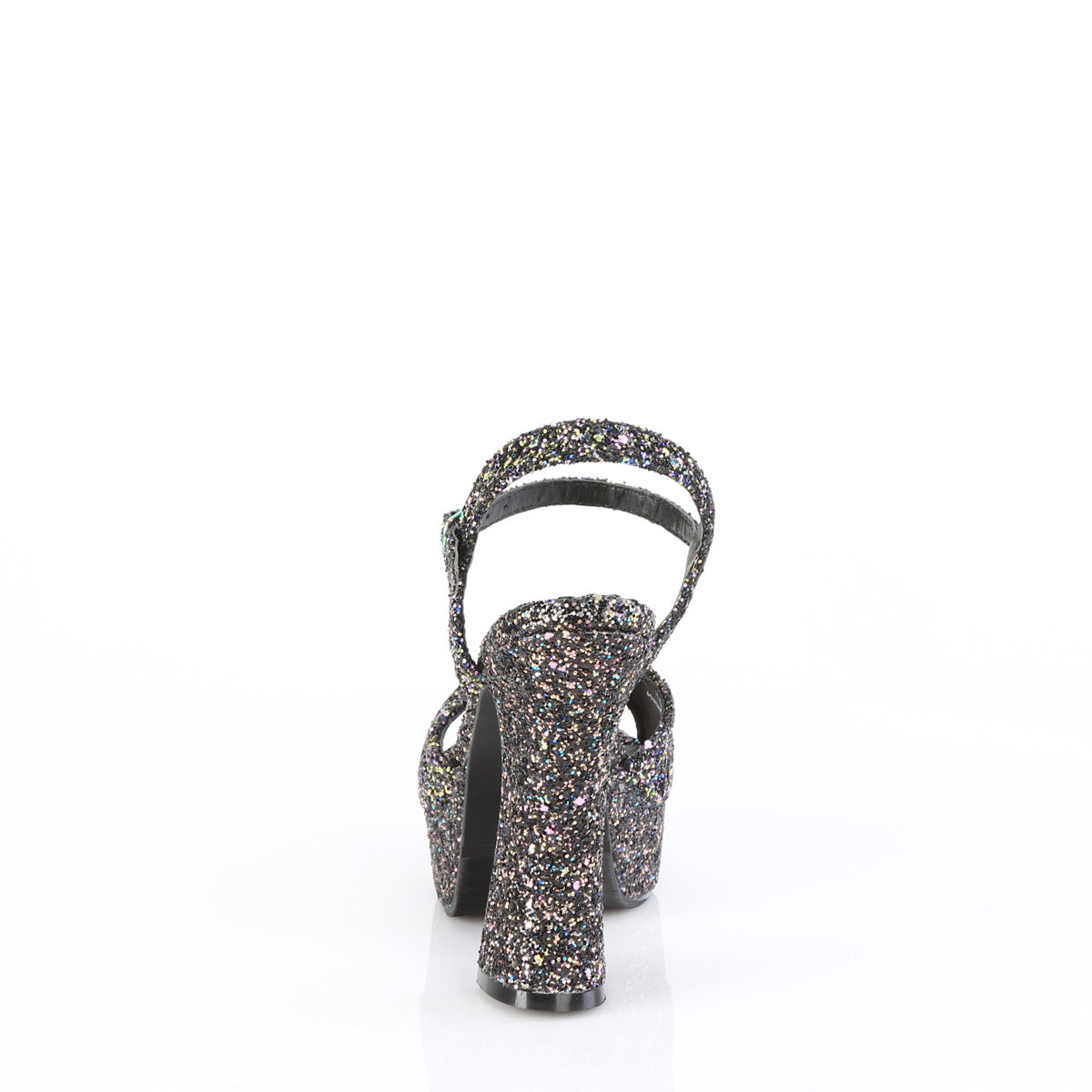 5" Chunky Heel Ankle Strap PF Sandal (Demonia DOL09/B)