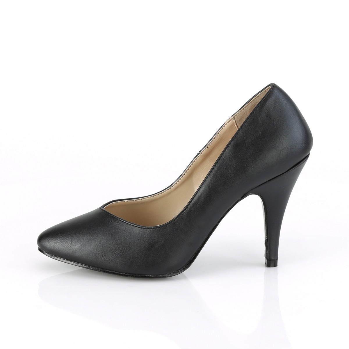 4" Heel Pump (Pleaser Pink Label DRE420W/B)