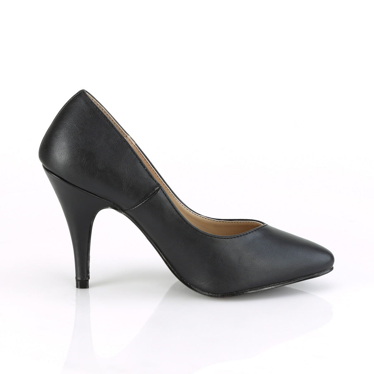 4" Heel Pump (Pleaser Pink Label DRE420W/B)