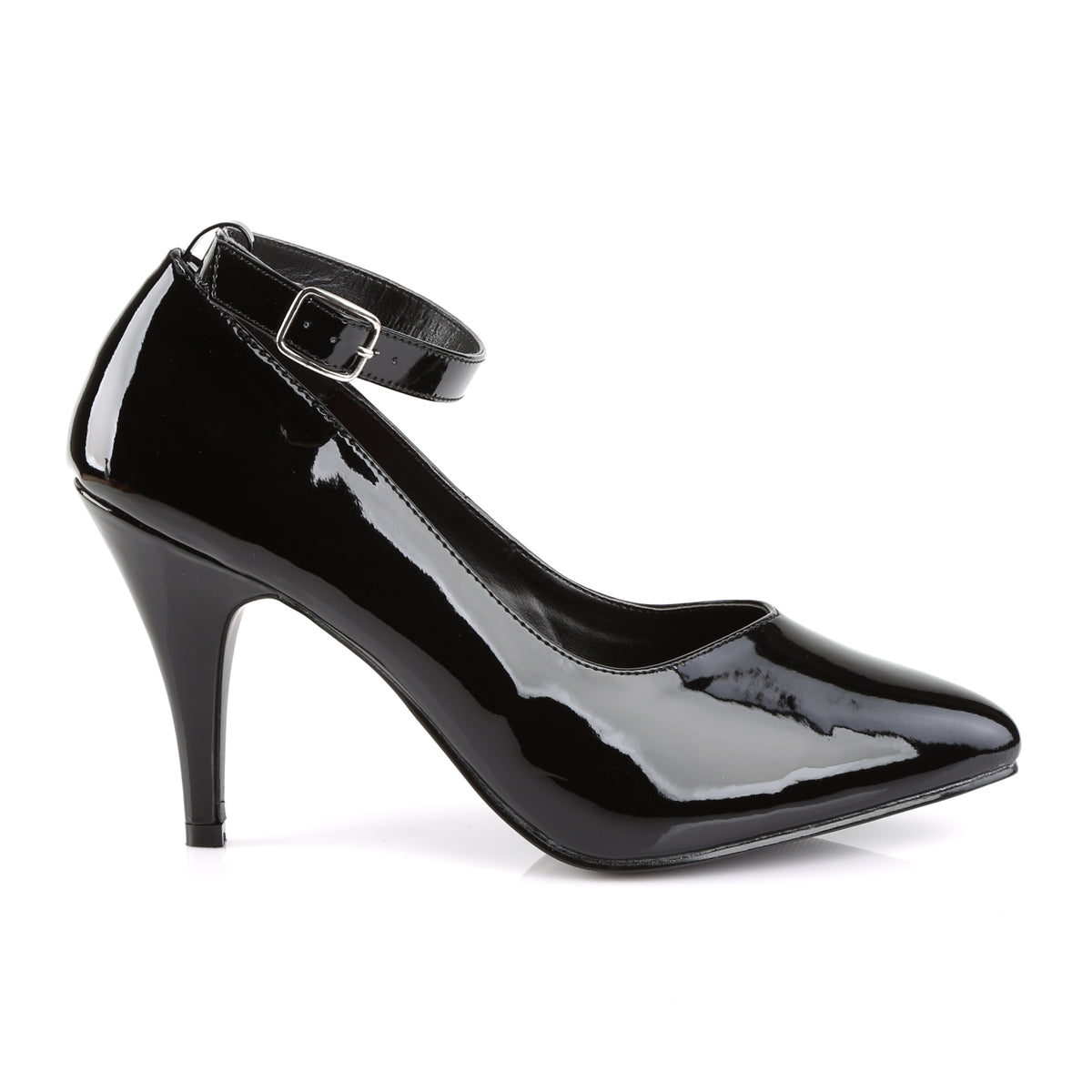 4" Heel Ankle Strap Pump (Pleaser Pink Label DRE431/B)