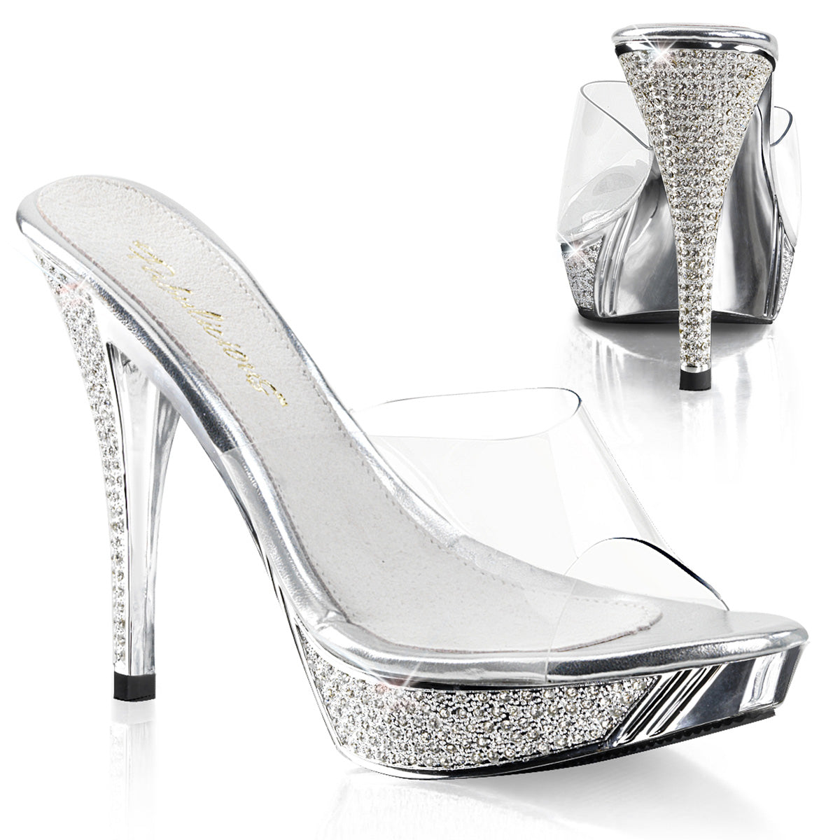 4 1/2" Heel, 1" PF Slide w/ RS (Fabulicious ELEG401/C/M)