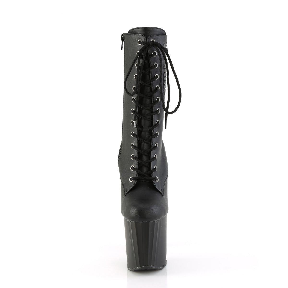*8" Heel, 3 3/4" PF Ankle Boot w/Pocket, Side Zip (Pleaser ENC1040PK/BPU/M)