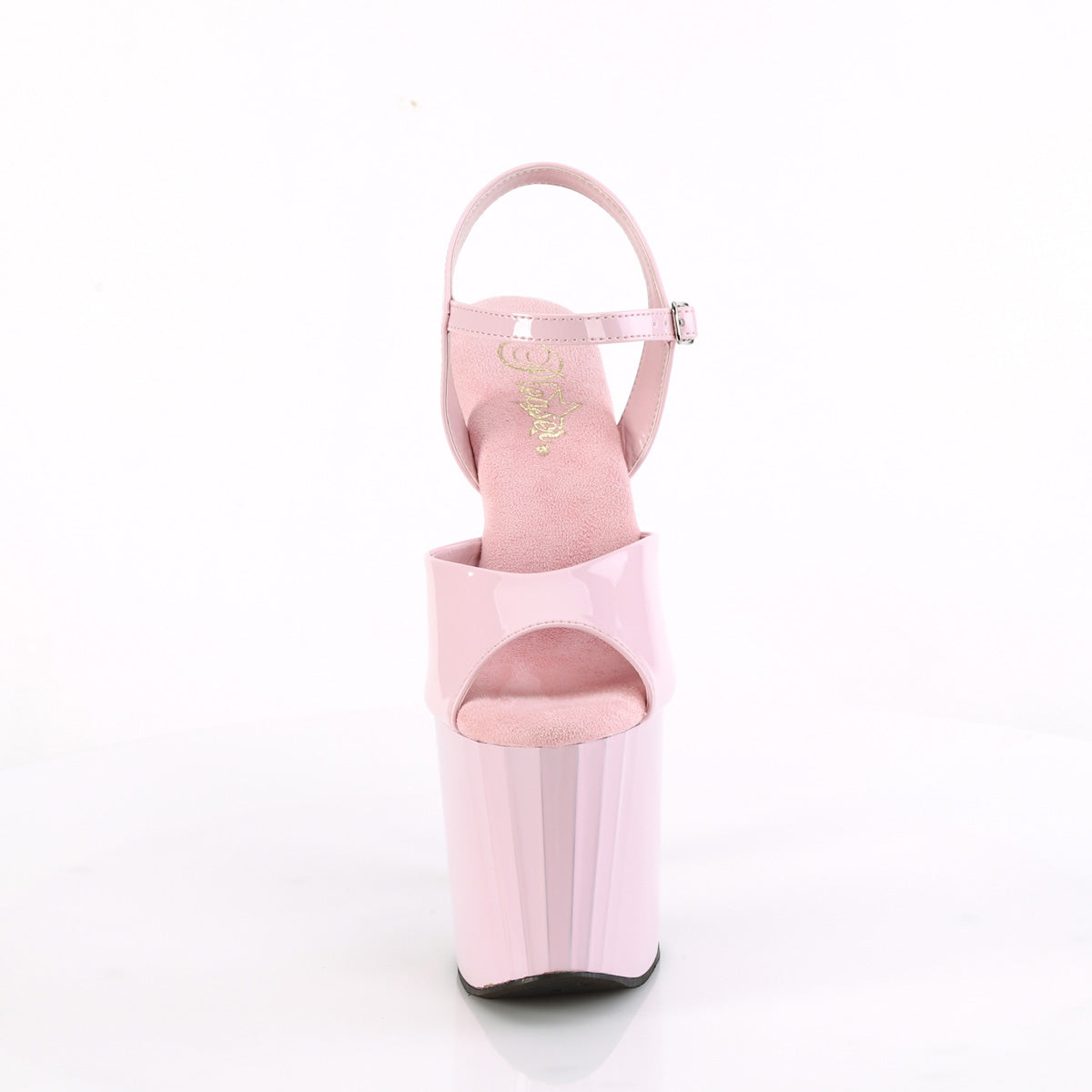 8" Heel, 3 3/4" PF Ankle Strap Sandal (Pleaser ENC709/B/M)
