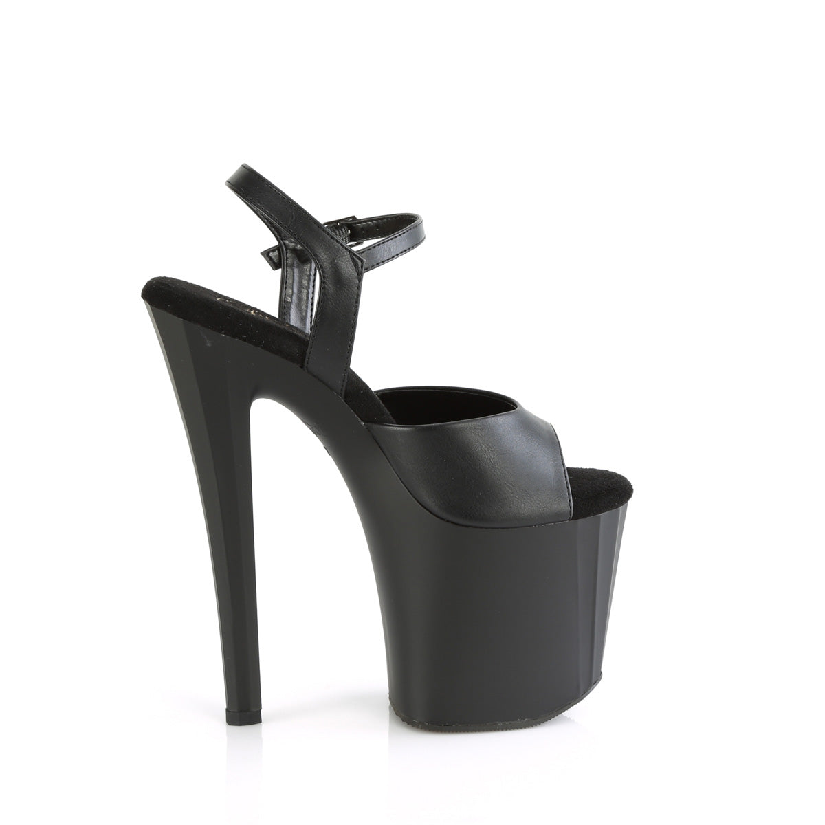 8" Heel, 3 3/4" PF Ankle Strap Sandal (Pleaser ENC709/B/M)