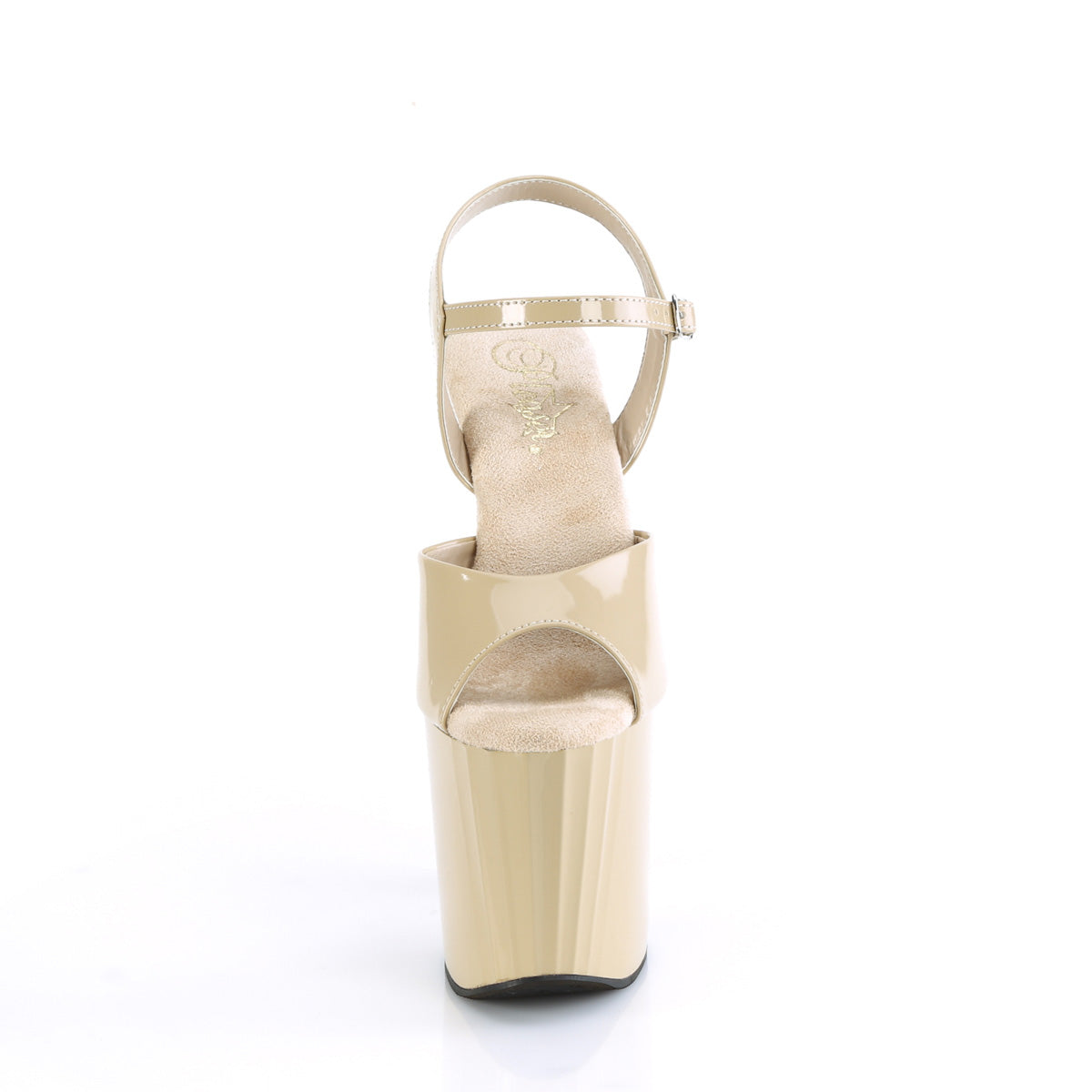 8" Heel, 3 3/4" PF Ankle Strap Sandal (Pleaser ENC709/B/M)