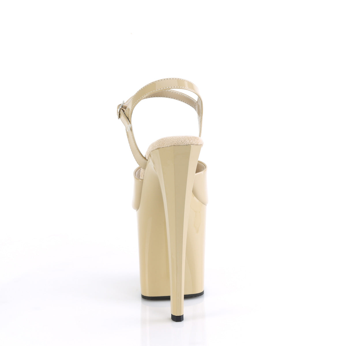 8" Heel, 3 3/4" PF Ankle Strap Sandal (Pleaser ENC709/B/M)