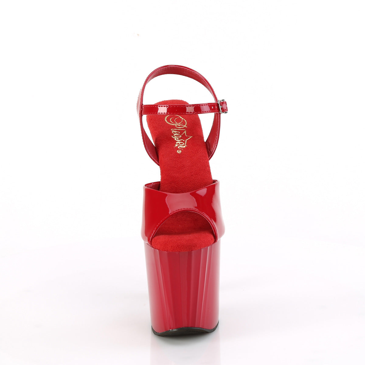 8" Heel, 3 3/4" PF Ankle Strap Sandal (Pleaser ENC709/B/M)
