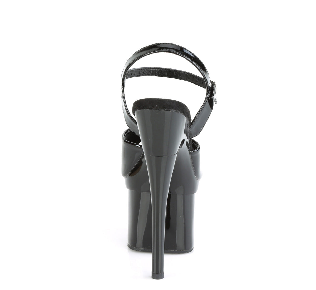 7" Heel, 3" PF Ankle Strap Sandal (Pleaser ESTM709/B/C-B)