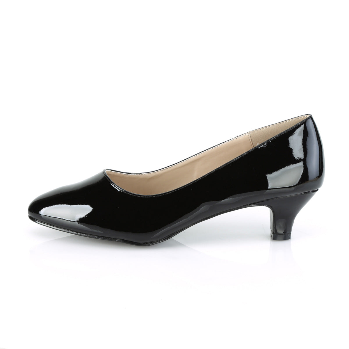 2" Block Heel Classic Pump (Pleaser Pink Label FAB420/B)