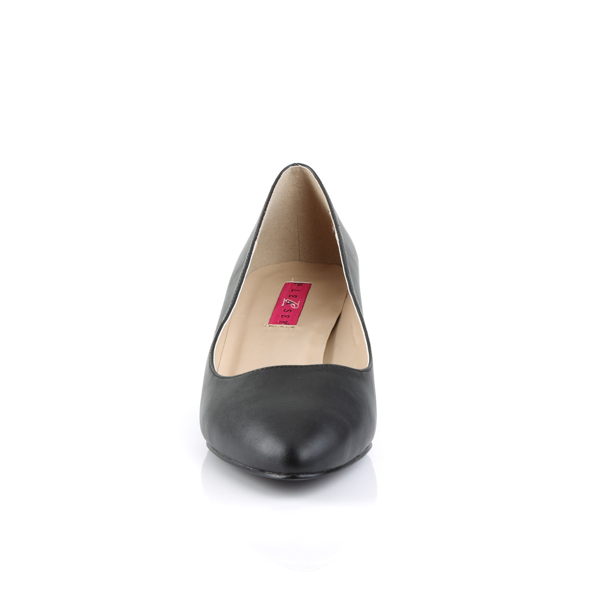 2" Block Heel Classic Pump (Pleaser Pink Label FAB420/B)