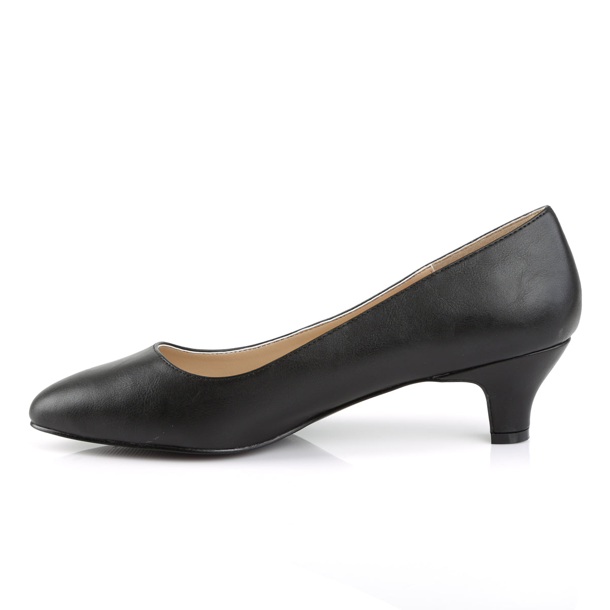 2" Block Heel Classic Pump (Pleaser Pink Label FAB420/B)