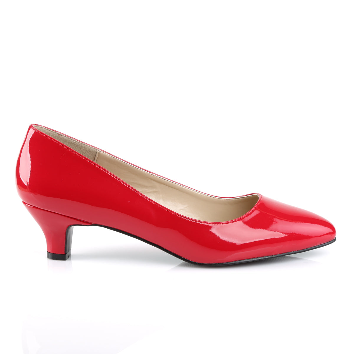 2" Block Heel Classic Pump (Pleaser Pink Label FAB420/B)