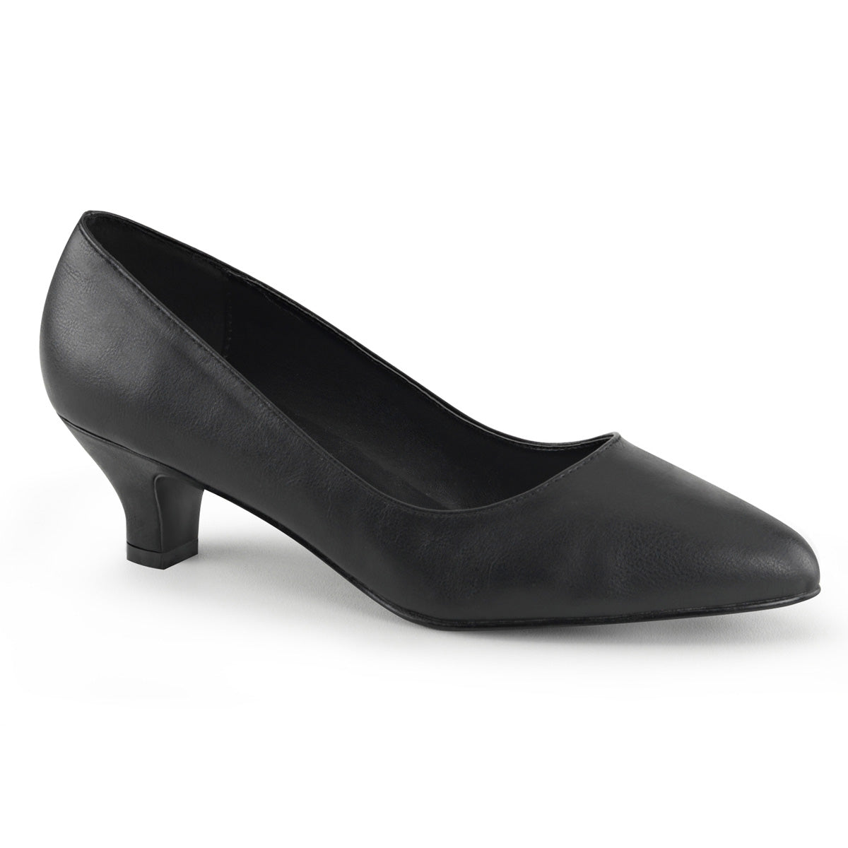 2" Block Heel Classic Pump (Pleaser Pink Label FAB420/B)