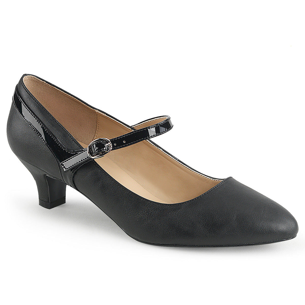 *2" Kitten Heel Mary Jane Pump (Pleaser Pink Label FAB425/B)