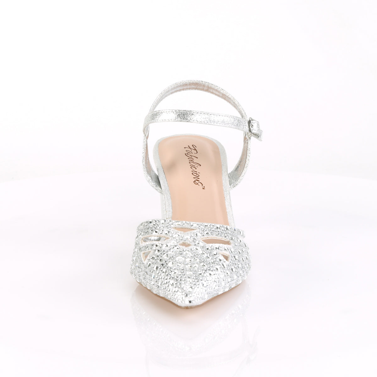 *2 3/4" Block Heel Ankle Strap Pump (Fabulicious FAYE06/SFA)