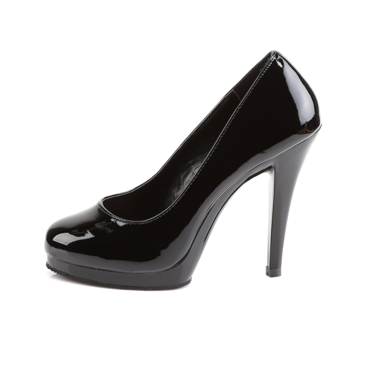 4 1/2" Heel, 1/2" PF Pump (Pleaser Pink Label FLA480/B/M)