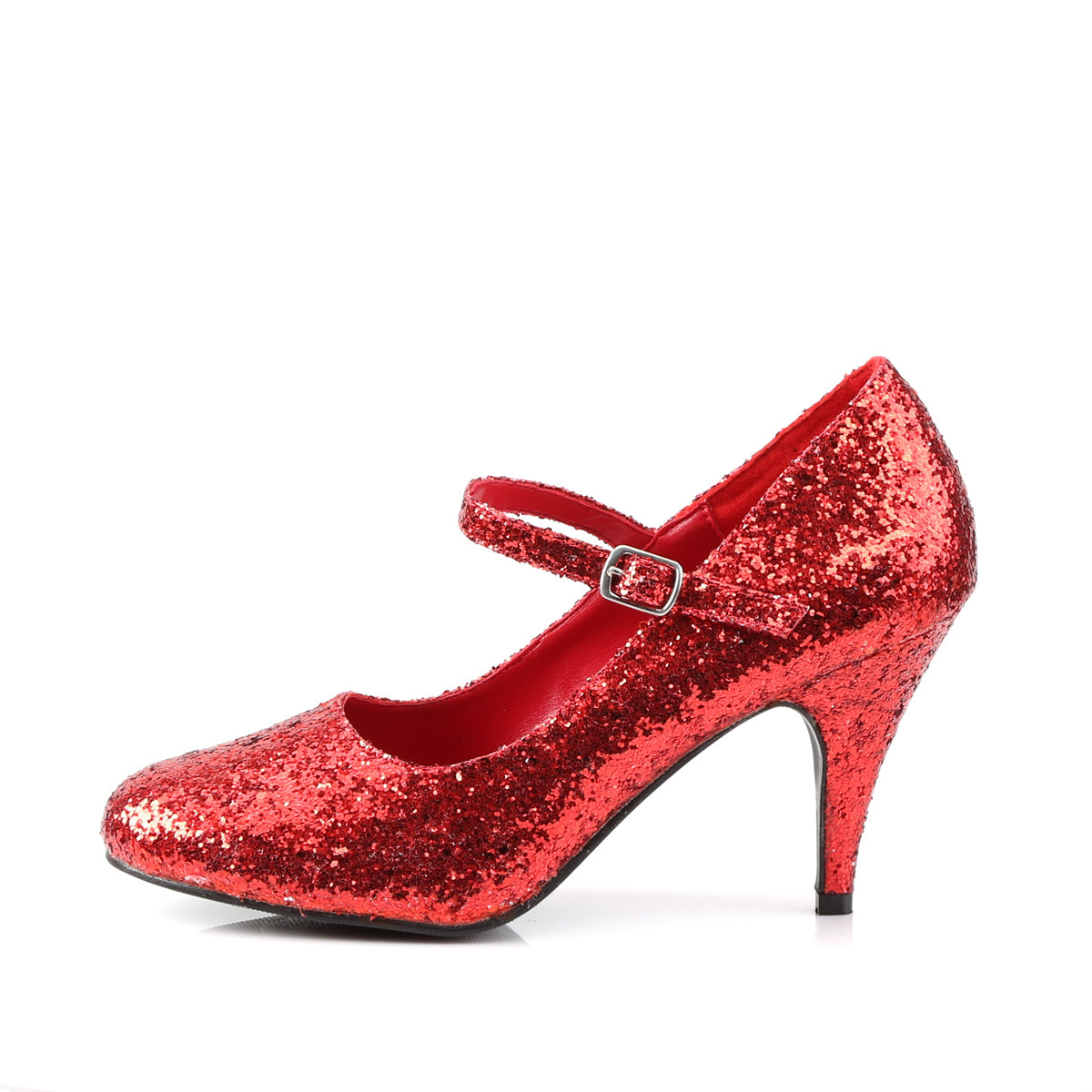 *3" Heel, Mary Jane Pump (Funtasma GLIN50G/R)