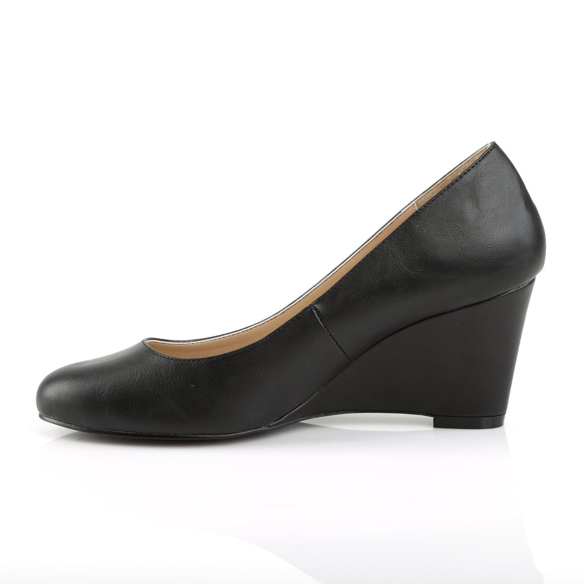 **3" Wedge Pump (Pleaser Pink Label KIM08/BPU)