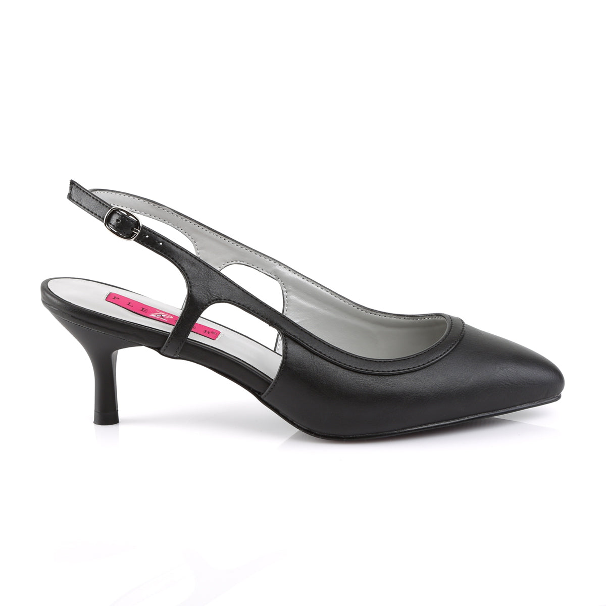 *2 1/2" Heel Slingback Pump (Pleaser Pink Label KIT02/BPU)