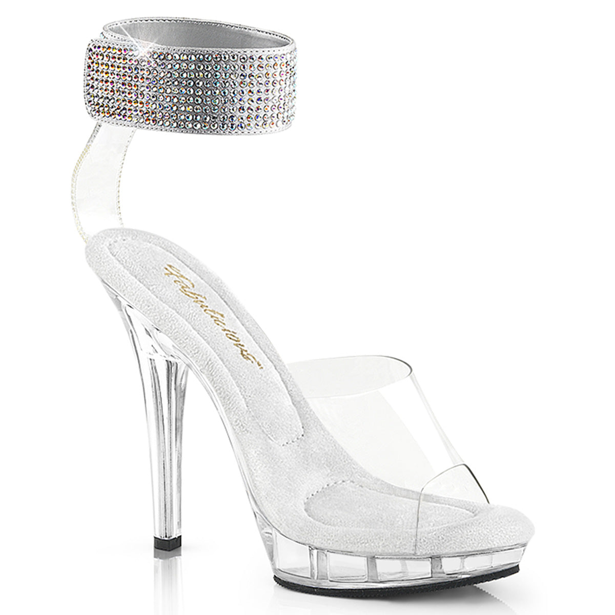5" Heel, 3/4" PF Sandal (Fabulicious LIP142/C/M)