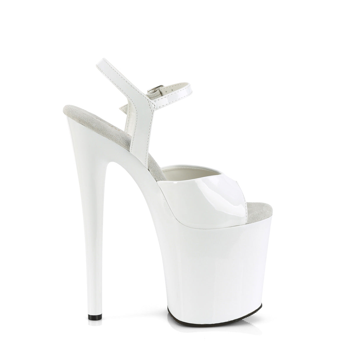 8" Heel, 4" PF Ankle Strap Sandal (Pleaser NAU809/B/M)