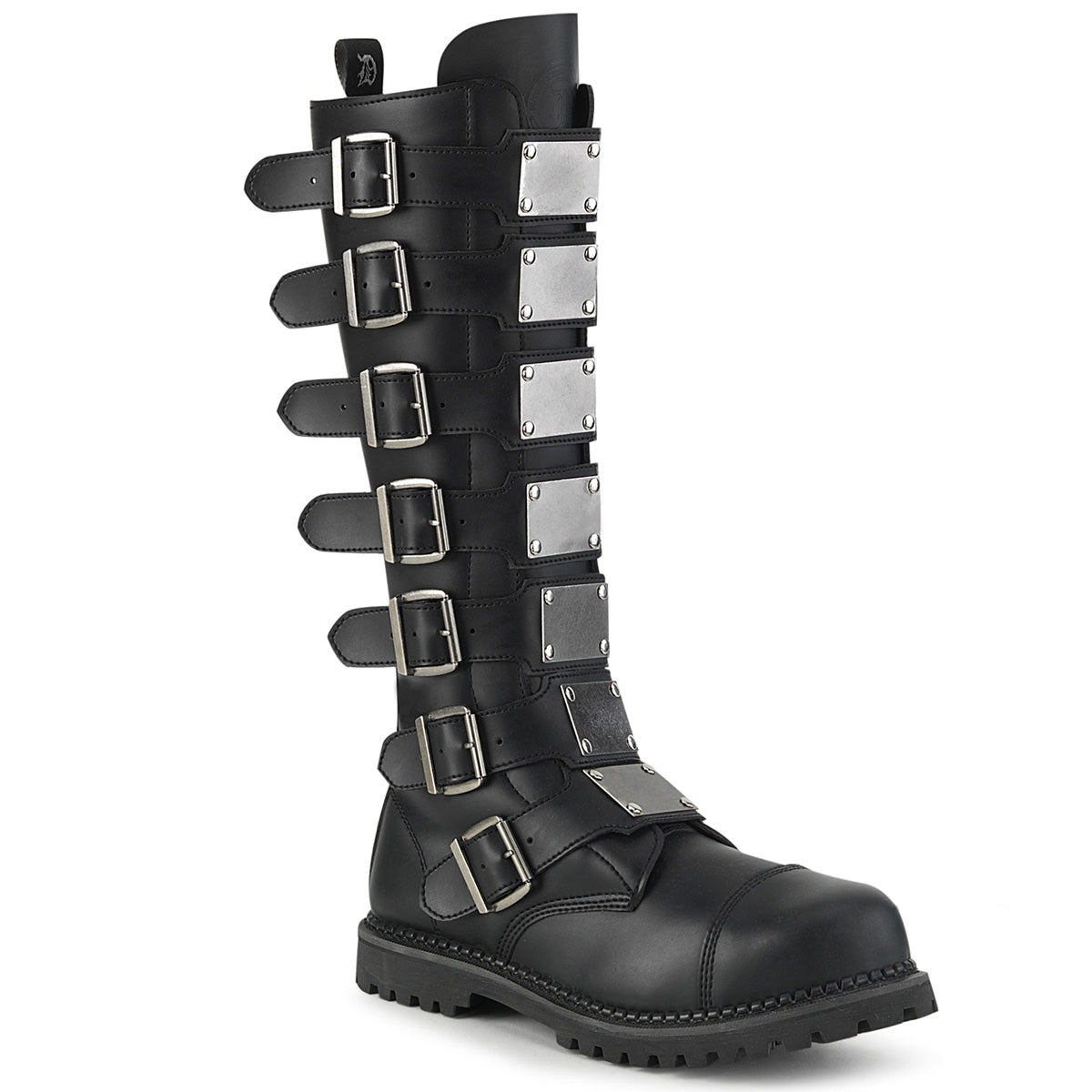 Unisex Steel Toe Knee Boot, Rubber Sole (Demonia RIOT21MP/BLE)
