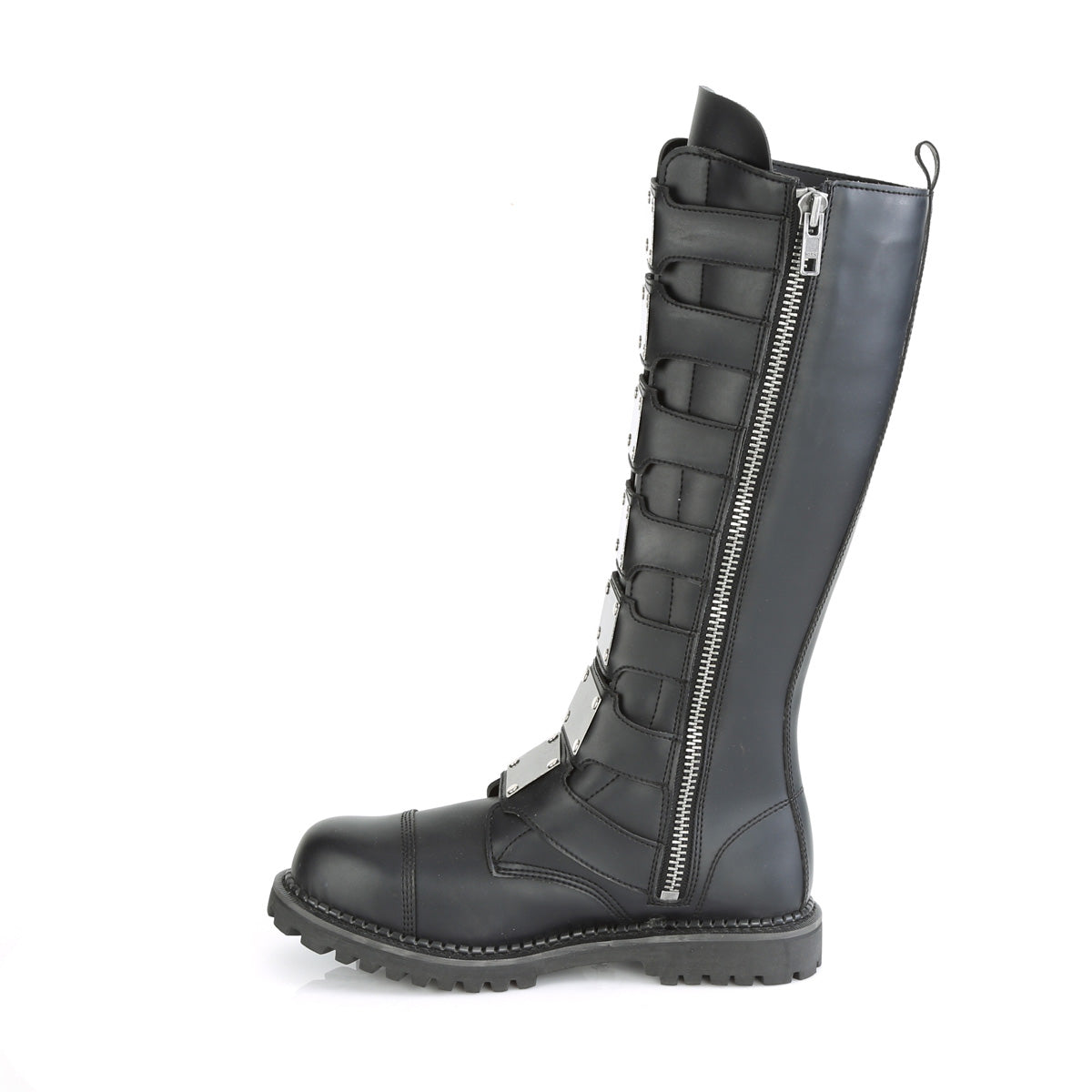 Unisex Steel Toe Knee Boot, Rubber Sole (Demonia RIOT21MP/BLE)