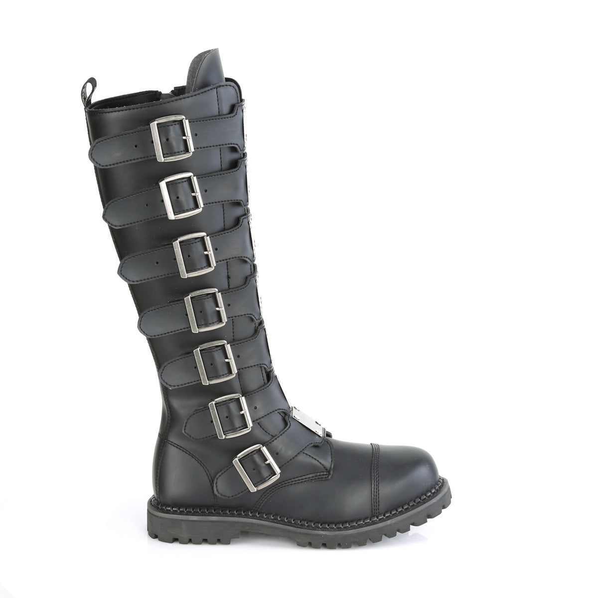 Unisex Steel Toe Knee Boot, Rubber Sole (Demonia RIOT21MP/BLE)