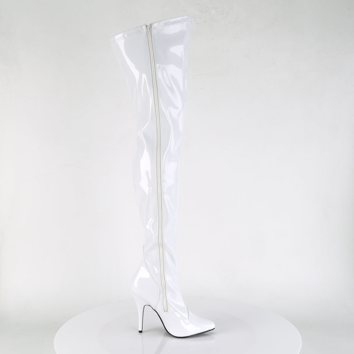 5" Plain Stretch Thigh Boot (Pleaser SED3000/B)