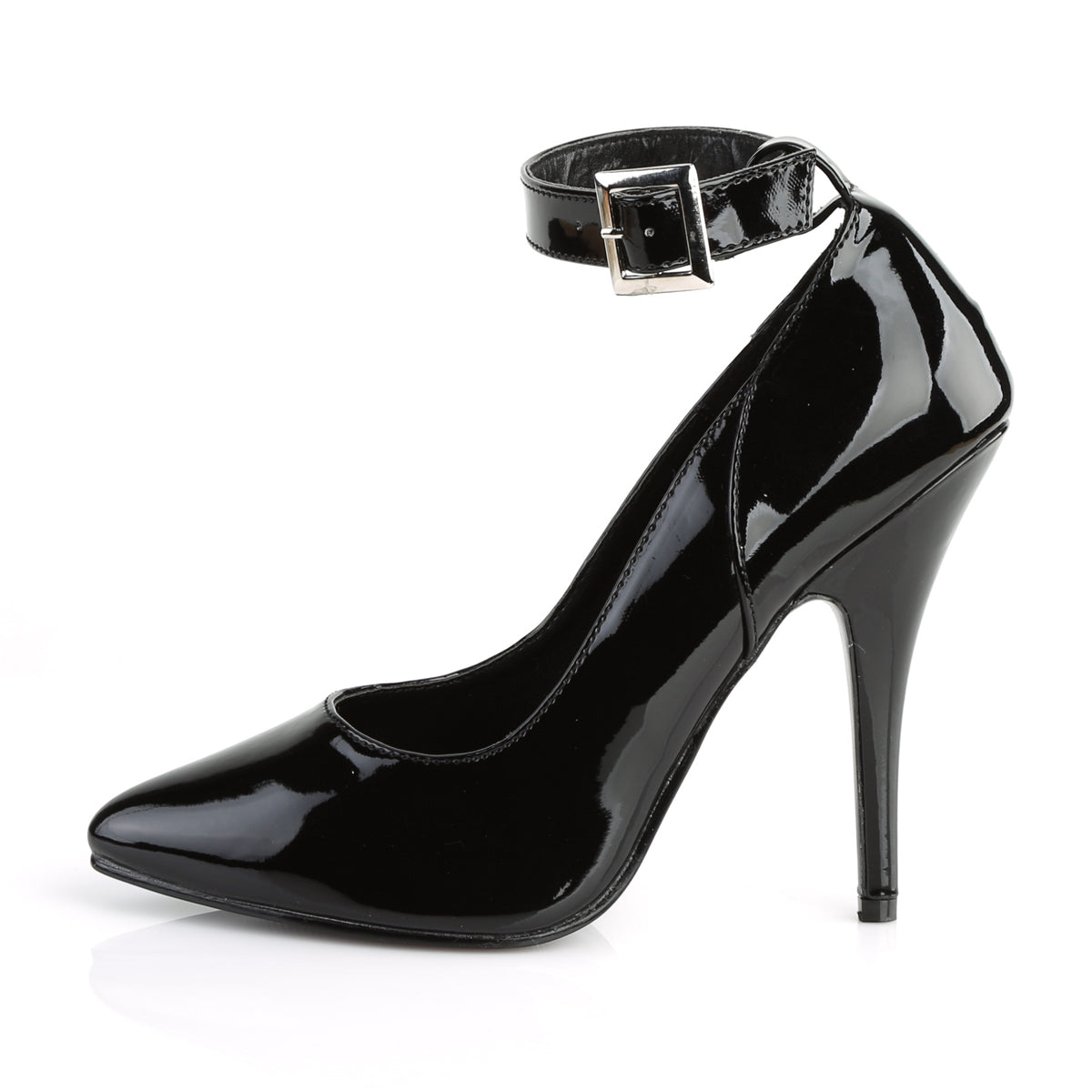 5" Ankle Strap Pump (Pleaser SED431/B)