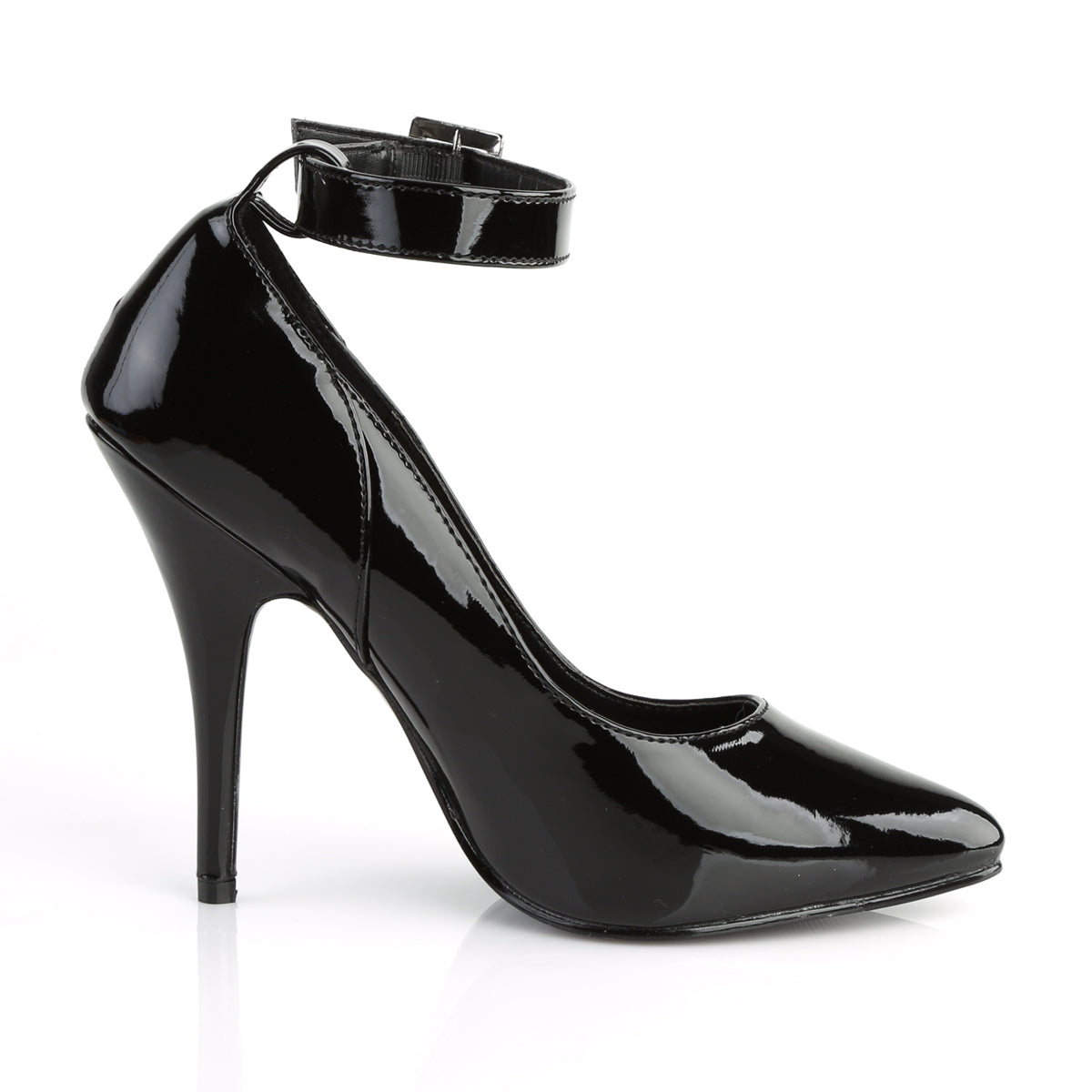 5" Ankle Strap Pump (Pleaser SED431/B)