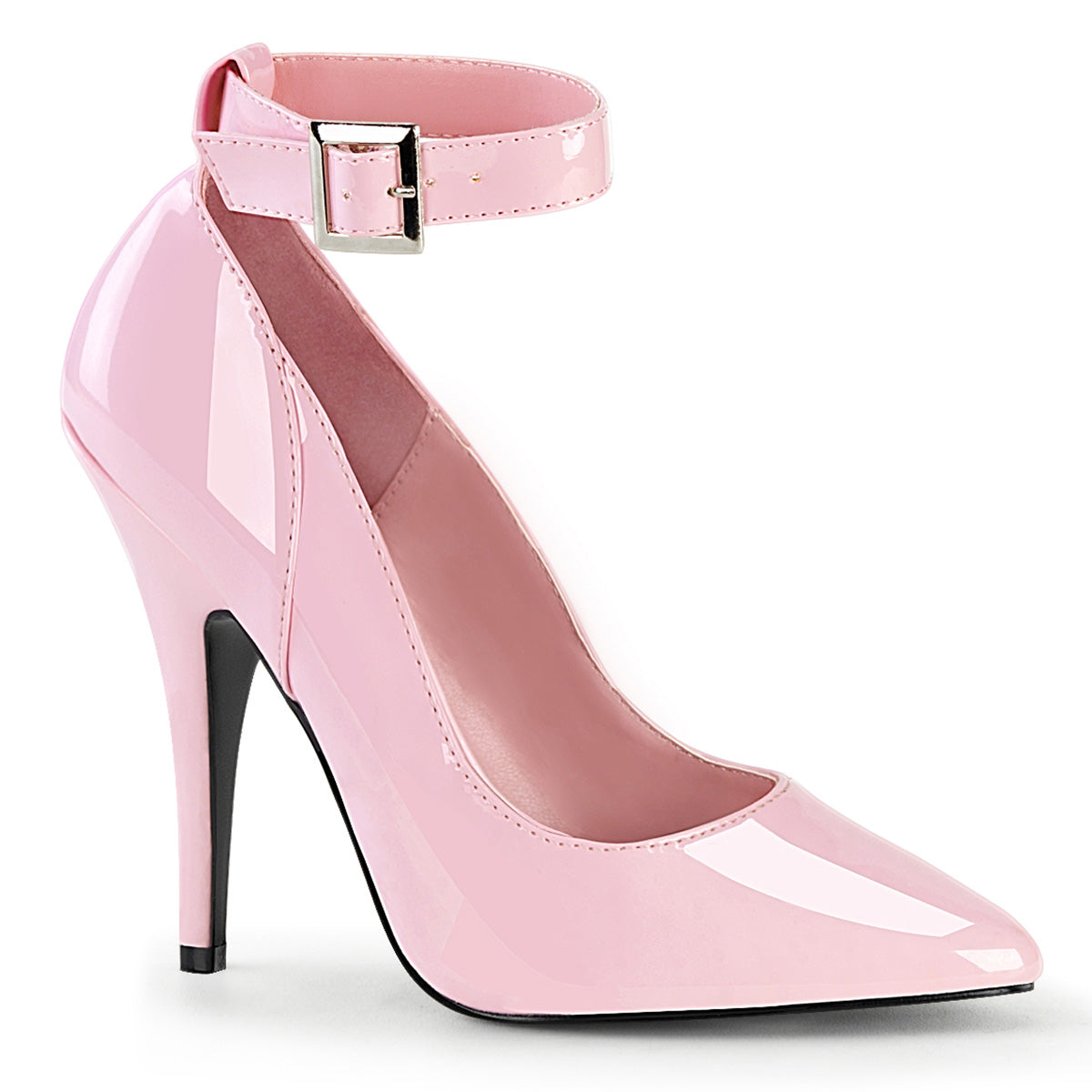 5" Ankle Strap Pump (Pleaser SED431/B)